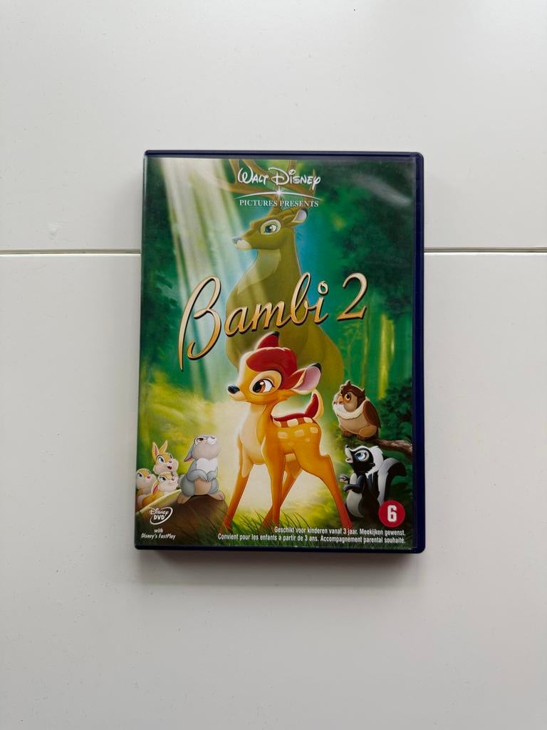 Bambi 2 Disney dvd, Overige genres, Ophalen of Verzenden, Zo goed als nieuw, Vanaf 6 jaar