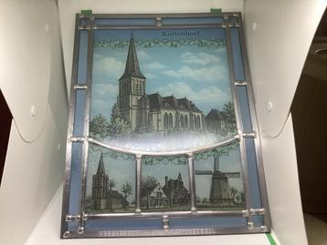 Glas in lood raam van  Kortenhoef beschikbaar voor biedingen