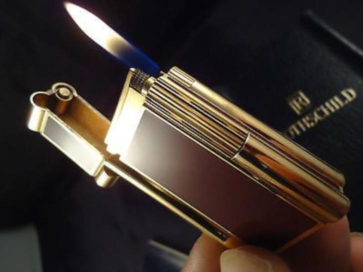 Dupont, Rothschild reparatie, Verzamelen, Rookartikelen, Aanstekers en Luciferdoosjes, Gebruikt, Aansteker, Verzenden