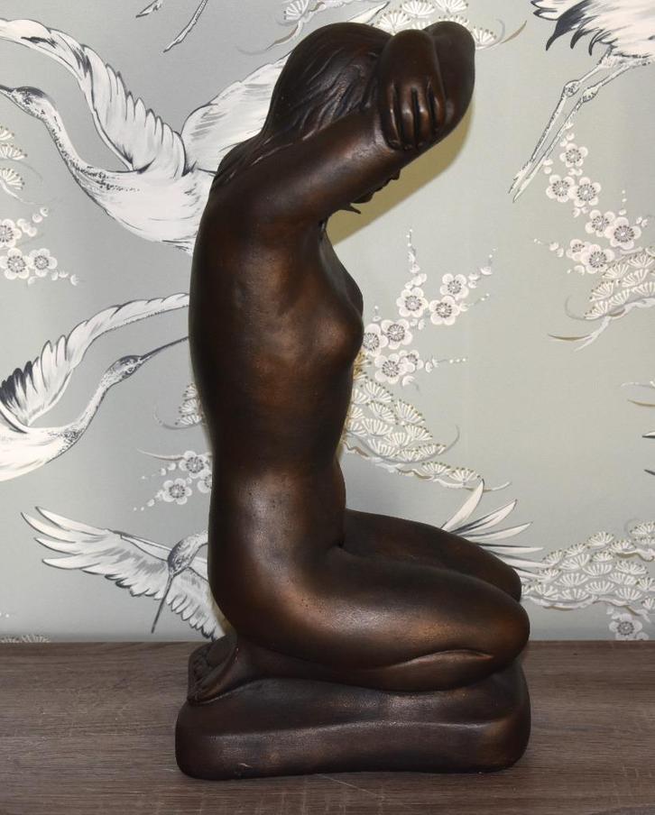 Vintage Vrouwenbeeld, Antiek en Kunst, Kunst | Beelden en Houtsnijwerken, Ophalen