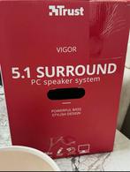 Trust Vigor 5.1 Surround Speakers, Overige merken, Gebruikt, Ophalen of Verzenden, Complete surroundset