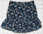Silvian Heach rok, blauw met bloemen, strokenrok, maat M, Kleding | Dames, Rokken, Maat 38/40 (M), Blauw, Ophalen of Verzenden