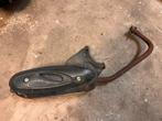 Originele uitlaat Piaggio Zip 4 takt 2v 50cc 80cc Fly Vespa, Gebruikt, Piaggio, Ophalen of Verzenden, Zip