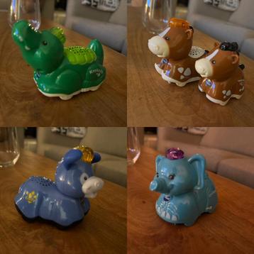 Zoef zoef dieren. Krokodil paard+veulen ezel olifant beschikbaar voor biedingen