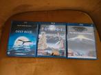 Set van 3 blu rays deep blue, earthscapes, beautiful planet, Cd's en Dvd's, Blu-ray, Verzenden, Zo goed als nieuw, Documentaire en Educatief