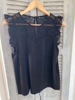 Nieuw! supermooie VERO MODA kanten top maat M, Maat 38/40 (M), Vero Moda, Zwart, Nieuw
