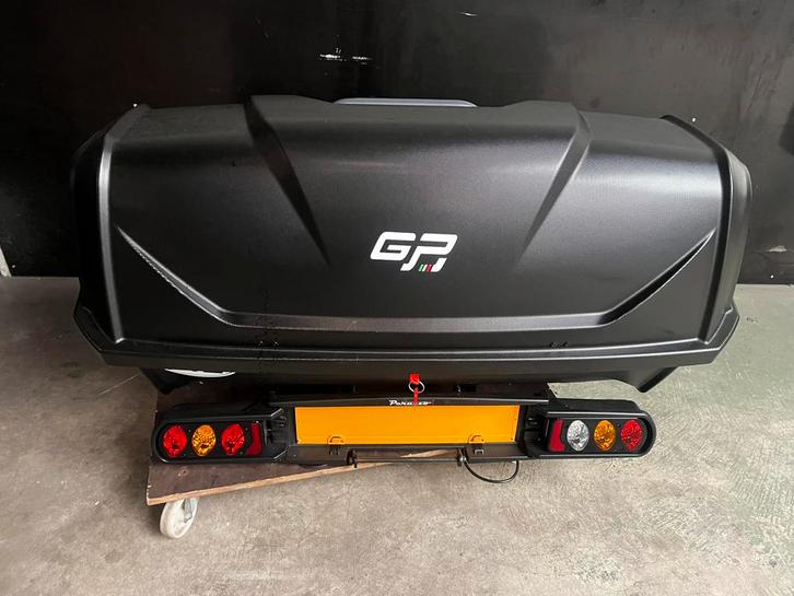 Peruzzo Bagagebox/fietsendrager combinatie, Auto diversen, Dakkoffers, Zo goed als nieuw, Ophalen