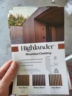 Buiten gevelbekleding composiet planken teak/black- 37 stuks, Doe-het-zelf en Verbouw, Platen en Panelen, Ophalen, Nieuw, Overige materialen