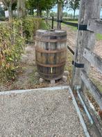 Regenton eikenhout, Ophalen, Met kraantje, 150 liter of meer, Zo goed als nieuw