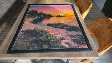 Grote zwarte lijst (105x85) beschikbaar voor biedingen