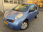 Nissan Micra 1.2 Visia Airco, Ruime APK, Auto's, Nissan, Voorwielaandrijving, Gebruikt, 4 cilinders, Blauw