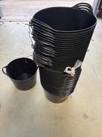 Emmers - Set van 5, Huis en Inrichting, Emmers, Ophalen, Gebruikt, Kunststof, Met handgreep