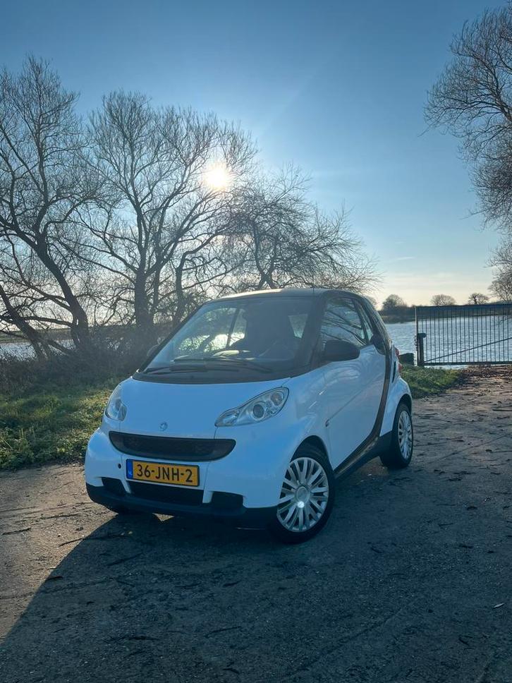 Smart ForTwo 1.0 45KW Coupe MHD AUT 2009 Zwart, Auto's, Smart, Particulier, Benzine, Euro 6, A, Hatchback, Automaat, Origineel Nederlands