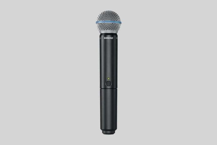 Shure BLX2B58-H8E draadloze handheld microfoon, Muziek en Instrumenten, Microfoons, Nieuw, Zangmicrofoon, Draadloos, Ophalen of Verzenden