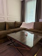 Moderne Hoekbank met Salontafel, Huis en Inrichting, 250 tot 300 cm, Hoekbank, 75 tot 100 cm, Ophalen of Verzenden