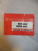 Zündapp bediening en onderhoud C50Super, C50Sport en KS100, Ophalen of Verzenden, Gebruikt