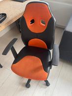 Oranje/Zwarte Bureaustoel/Gamestoel, Ophalen, Gebruikt, Oranje, Gaming bureaustoel