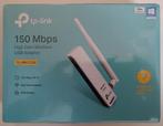 TP-Link TL-WN722N V4.0 USB WiFi Adapter, Computers en Software, Netwerkkaarten, Ophalen of Verzenden, Nieuw, Extern, TP-Link