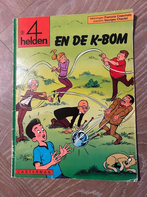 De 4-helden en de K-bom, Boeken, Stripboeken, Gelezen, Eén stripboek, Ophalen of Verzenden