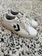 Converse Pro Leather – White/Black – Size EU 37 – Almost New, Wit, Ophalen of Verzenden, Converse All Stars, Sneakers of Gympen