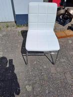 4 nieuwe witte eethoekstoelen, Huis en Inrichting, Ophalen, Wit, Nieuw, Vier