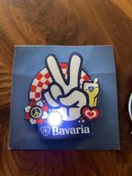 Bavaria button Carnaval voor de Vrede, Verzamelen, Biermerken, Ophalen of Verzenden, Zo goed als nieuw, Overige typen, Bavaria