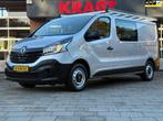 Renault Trafic 1.6 dCi T29 L2H1DUBBELCABINE|DEALER ONDERHOUD, Auto's, Bestelauto's, Voorwielaandrijving, Gebruikt, 4 cilinders