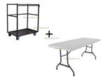 Complete Event-set: 10 Buffettafels incl. Trolley, Ophalen of Verzenden, Nieuw