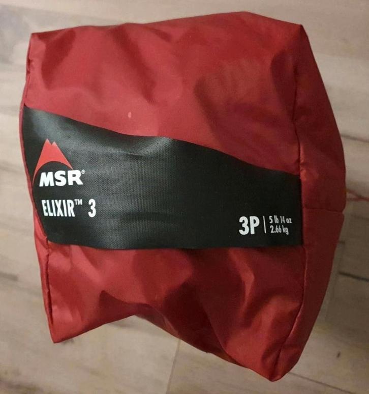 MSR Elixir 3 (3 persoons tent) Nieuw, Caravans en Kamperen, Tenten, tot en met 3, Nieuw, Ophalen