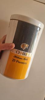 Cohiba Habano Cuba 25 Piramides Aardewerk Pot, Ophalen of Verzenden