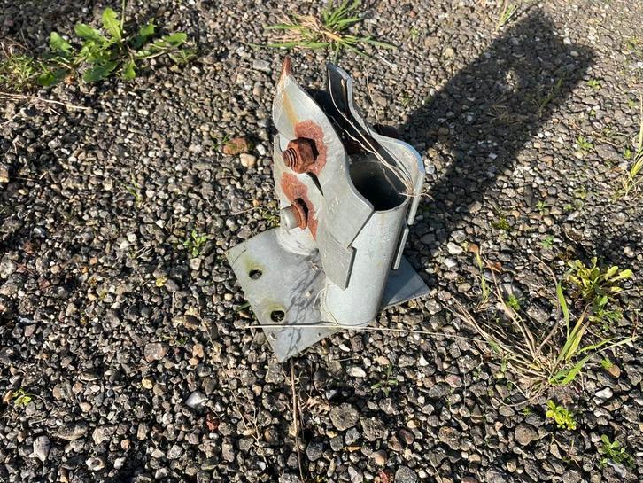 4 Bouwhekken + 4 Koppelingen - Grondmontage, Zakelijke goederen, Machines en Bouw | Keten en Containers, Ophalen