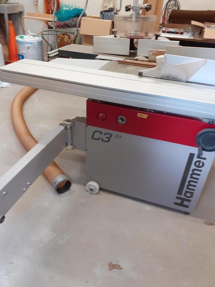 Hammer C3 31 Houtbewerkingsmachine, Doe-het-zelf en Verbouw, Gereedschap | Zaagmachines, Zo goed als nieuw, Overige typen, 1200 watt of meer