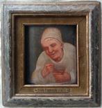 17-18e eeuws portret van een vrouw met kistje, Antiek en Kunst, Kunst | Schilderijen | Klassiek, Ophalen of Verzenden