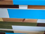 Gevraagd turquoise/ licht blauw geverfd hout., Doe-het-zelf en Verbouw, Hout en Planken, Balk, Ophalen