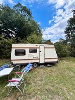 Leuke Burstner caravan uit 1985 KOOPJE, Caravans en Kamperen, Caravans, Koelkast, Treinzit, 750 - 1000 kg, Bürstner