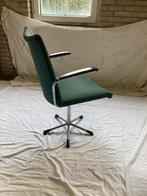Originele Vintage Chroom De Wit  3314 Jaren '60 Bureaustoel, Huis en Inrichting, Bureaustoelen, Ophalen, Gebruikt, Groen