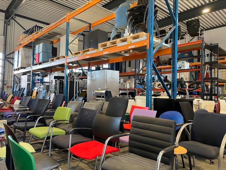 Ruime voorraad kantoor en project meubilair, Zakelijke goederen, Kantoor en Winkelinrichting | Magazijn, Stelling en Opslag, Ophalen of Verzenden