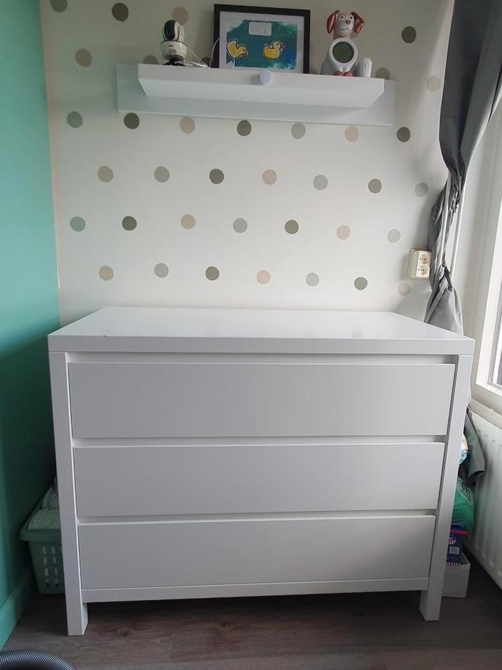 Commode Bopita Corsica inclusief wandrek en barrier, Kinderen en Baby's, Kinderkamer | Complete kinderkamers, Gebruikt, Jongetje of Meisje