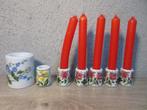 Vintage kandelaars funny design, Ophalen of Verzenden, Gebruikt, Overige materialen, Minder dan 25 cm