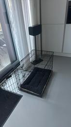 Zwarte hondenbench, Dieren en Toebehoren, Hondenbenches, Ophalen of Verzenden, Zo goed als nieuw