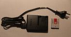 Sony BC-CSGD Adapter inclusief Batterij., Ophalen of Verzenden, Zo goed als nieuw