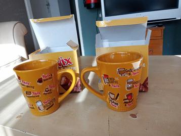 Set Twix mokken limited edition 2016 keramiek beschikbaar voor biedingen