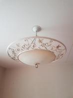 Sierlijke hanglamp plafonnière, Huis en Inrichting, Lampen | Hanglampen, Ophalen, Gebruikt, Metaal, Minder dan 50 cm