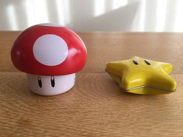 Mario met paddestoel en ster (metaal) beschikbaar voor biedingen