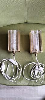 Set vintage Vitrika wandlampjes Atlactic Deens type 16012, Ophalen of Verzenden, Zo goed als nieuw, Glas
