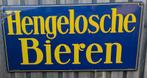 Hengelosche Bieren emaillereclamebord, Antiek en Kunst, Ophalen of Verzenden