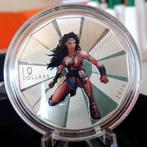 Wonder Woman Canada 10 Dollar 2016 1/2 Oz Silver Proof, Postzegels en Munten, Munten | Amerika, Zilver, Ophalen of Verzenden, Losse munt
