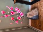 Mooie vaas met kunst magnolia, Ophalen of Verzenden, Zo goed als nieuw