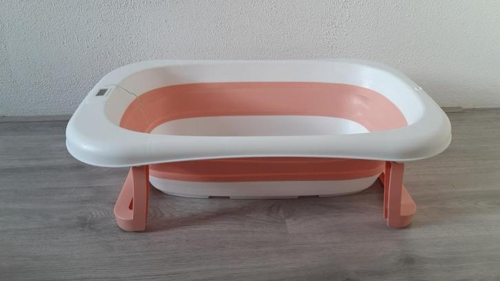 Uitklapbaar baby bad met thermometer, Kinderen en Baby's, Badjes en Verzorging, Gebruikt, Badje, Overige merken, Ophalen