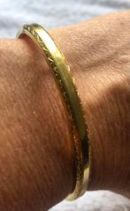 Zeer mooie bangle-armband, Ophalen of Verzenden, Zo goed als nieuw, Goud, Overige materialen